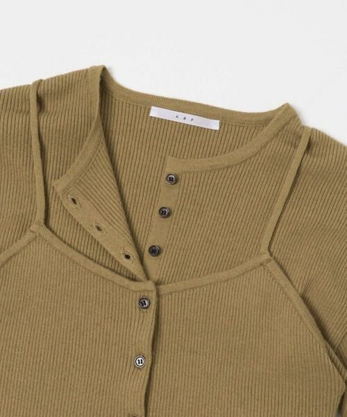 KBF / ケービーエフ ニット・セーター | ビスチェSETニット | 詳細30