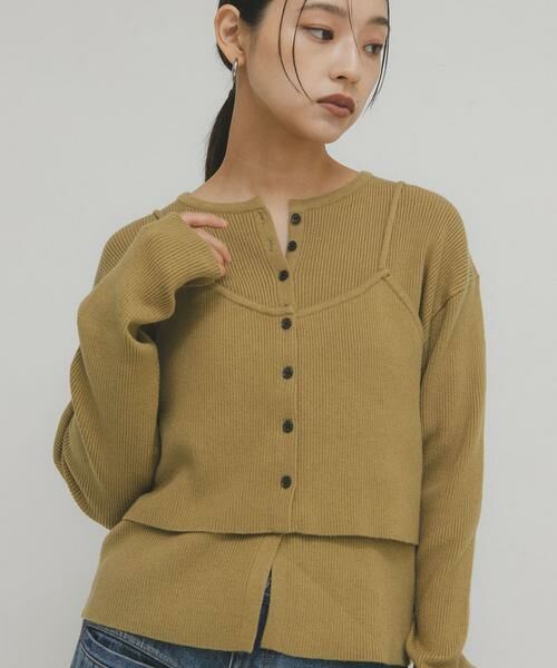 KBF / ケービーエフ ニット・セーター | ビスチェSETニット | 詳細22