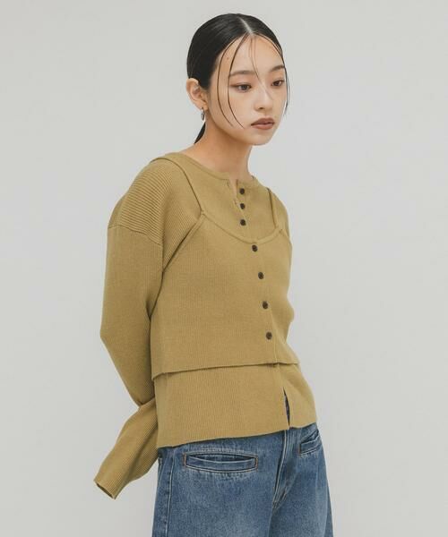 KBF / ケービーエフ ニット・セーター | ビスチェSETニット | 詳細23