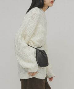 KBF / ケービーエフ ニット・セーター | グリッドパターンニット