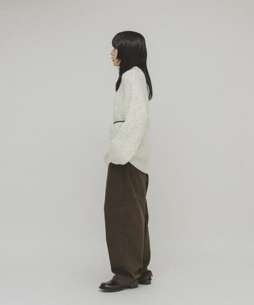 KBF / ケービーエフ ニット・セーター | グリッドパターンニット | 詳細6