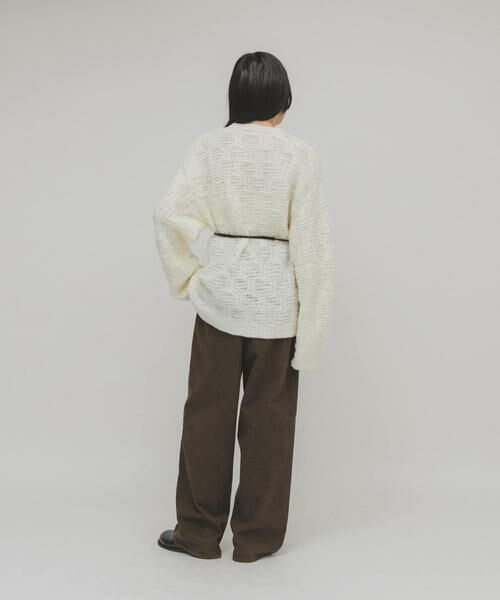 KBF / ケービーエフ ニット・セーター | グリッドパターンニット | 詳細7