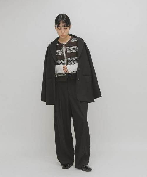 KBF / ケービーエフ ベスト | ジャガードリメイクベスト | 詳細1