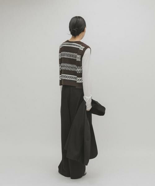 KBF / ケービーエフ ベスト | ジャガードリメイクベスト | 詳細5