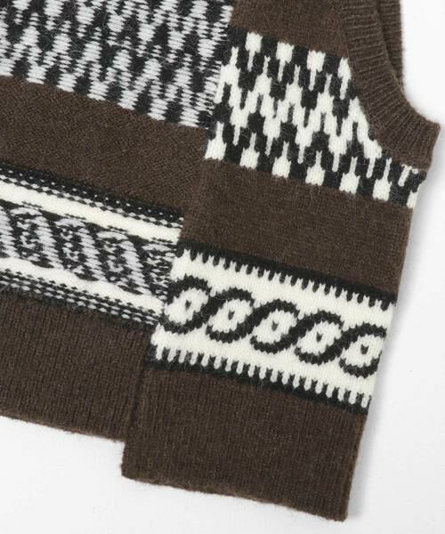 KBF / ケービーエフ ベスト | ジャガードリメイクベスト | 詳細7