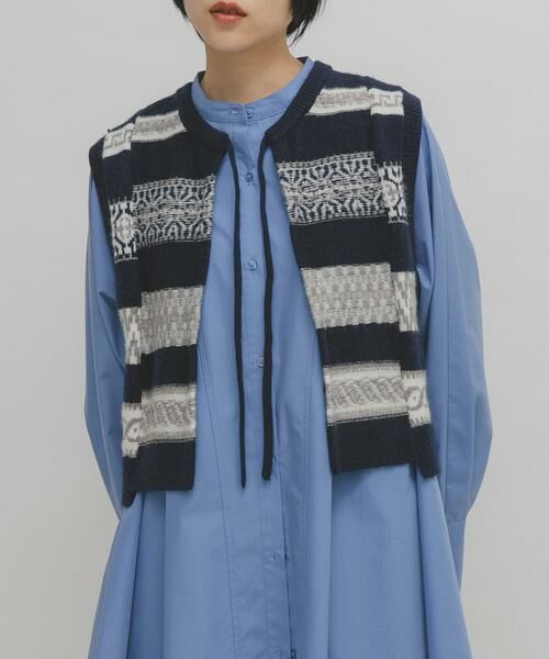 KBF / ケービーエフ ベスト | ジャガードリメイクベスト | 詳細8