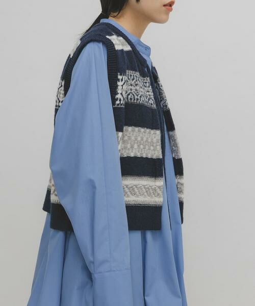 KBF / ケービーエフ ベスト | ジャガードリメイクベスト | 詳細9