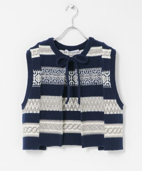 KBF / ケービーエフ ベスト | ジャガードリメイクベスト | 詳細13