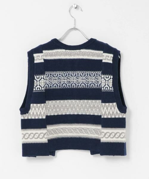 KBF / ケービーエフ ベスト | ジャガードリメイクベスト | 詳細15