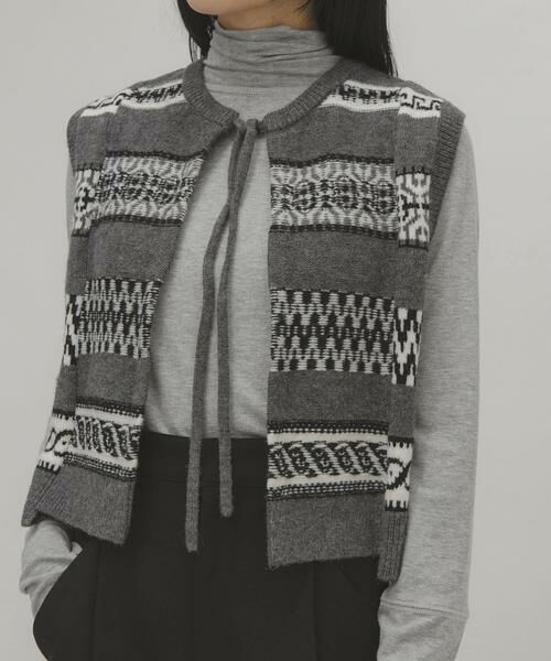 KBF / ケービーエフ ベスト | ジャガードリメイクベスト | 詳細19