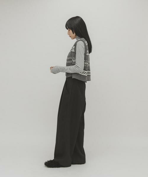 KBF / ケービーエフ ベスト | ジャガードリメイクベスト | 詳細23