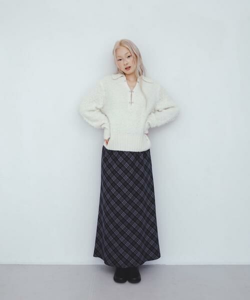 KBF / ケービーエフ ニット・セーター | フロントホックベアーニット | 詳細22