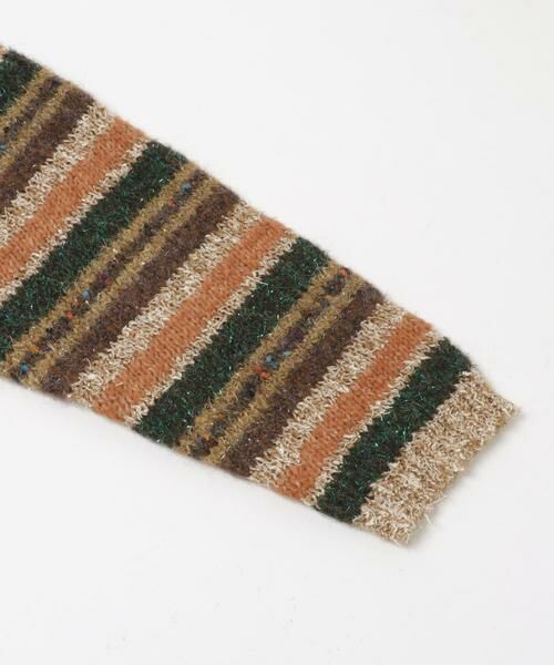 KBF / ケービーエフ ニット・セーター | マルチボーダールーズニット | 詳細8