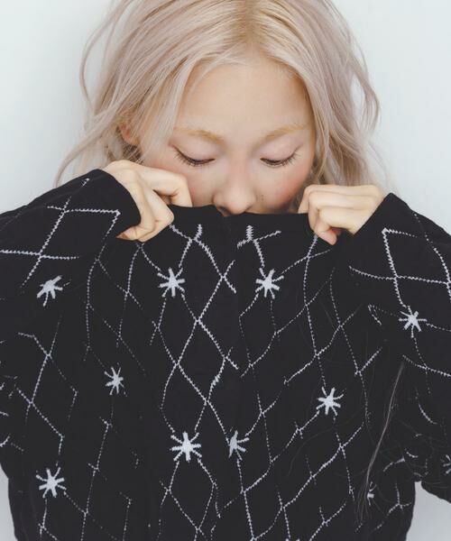 KBF / ケービーエフ ニット・セーター | キルティングショートカーディガン | 詳細14