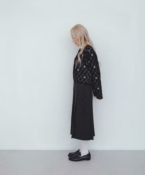 KBF / ケービーエフ ニット・セーター | キルティングショートカーディガン | 詳細18