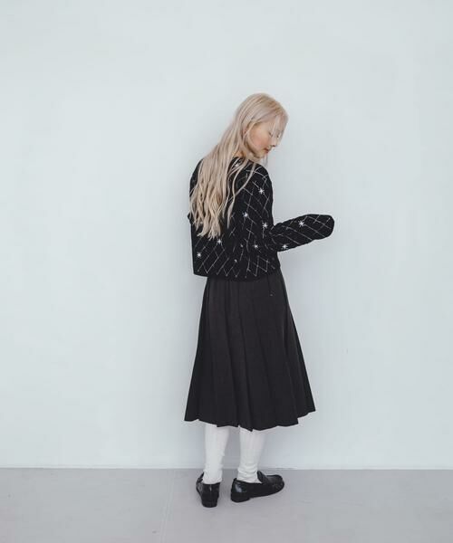 KBF / ケービーエフ ニット・セーター | キルティングショートカーディガン | 詳細19