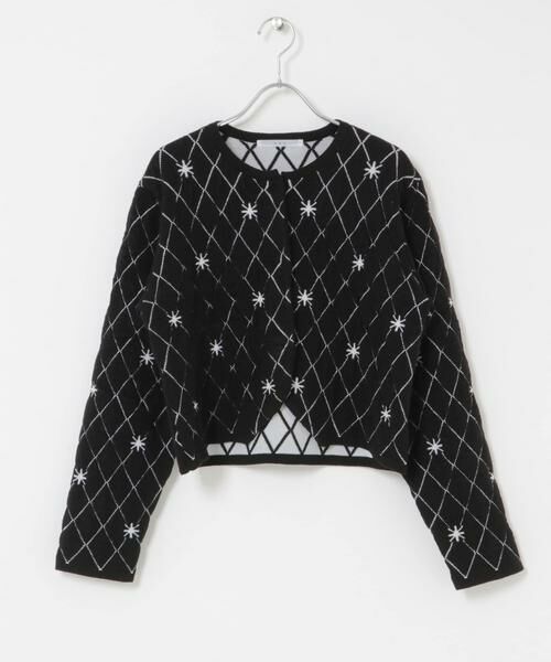 KBF / ケービーエフ ニット・セーター | キルティングショートカーディガン | 詳細20