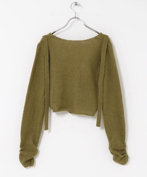 KBF / ケービーエフ ニット・セーター | カシュクールコンパクトニット | 詳細10