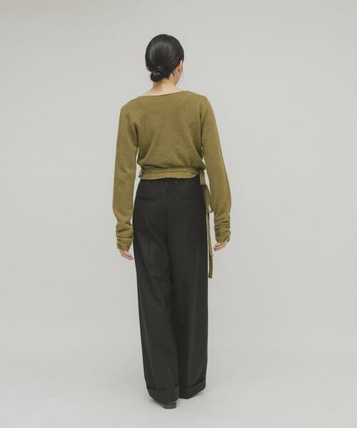 KBF / ケービーエフ ニット・セーター | カシュクールコンパクトニット | 詳細6