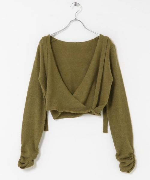 KBF / ケービーエフ ニット・セーター | カシュクールコンパクトニット | 詳細7