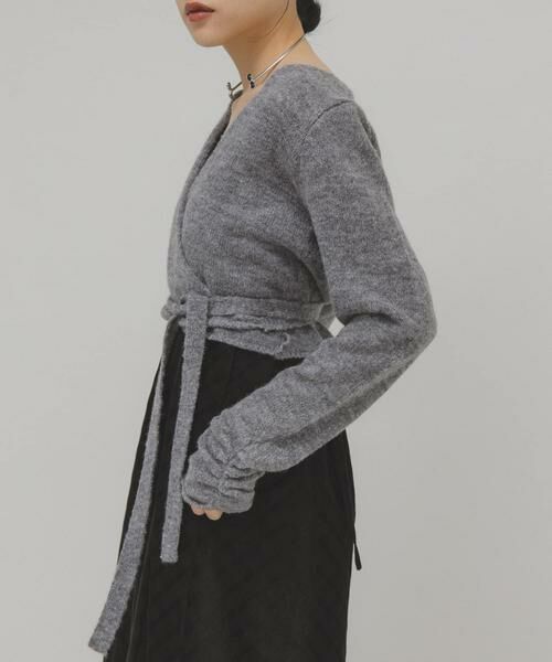 KBF / ケービーエフ ニット・セーター | カシュクールコンパクトニット | 詳細15