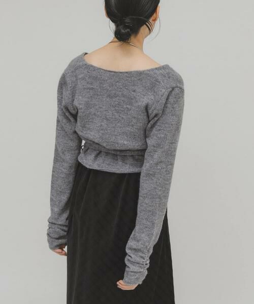 KBF / ケービーエフ ニット・セーター | カシュクールコンパクトニット | 詳細16