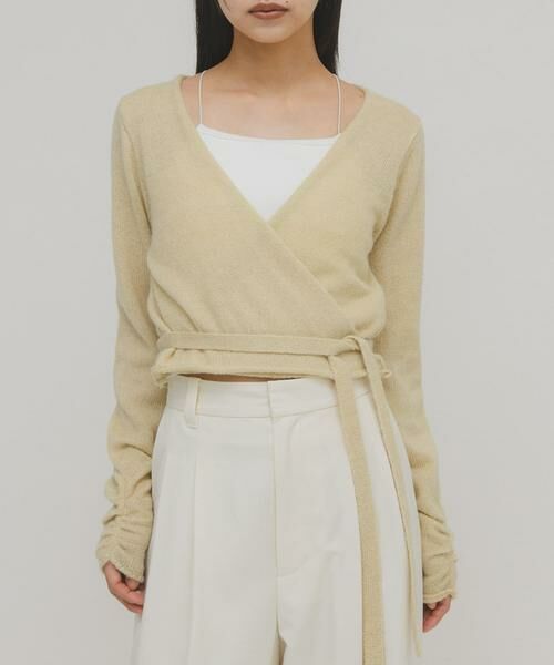 KBF / ケービーエフ ニット・セーター | カシュクールコンパクトニット | 詳細22