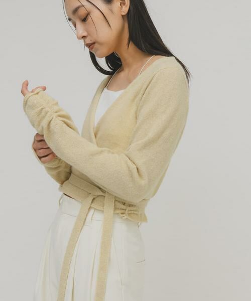 KBF / ケービーエフ ニット・セーター | カシュクールコンパクトニット | 詳細24