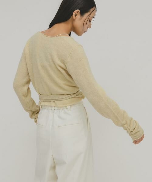 KBF / ケービーエフ ニット・セーター | カシュクールコンパクトニット | 詳細25