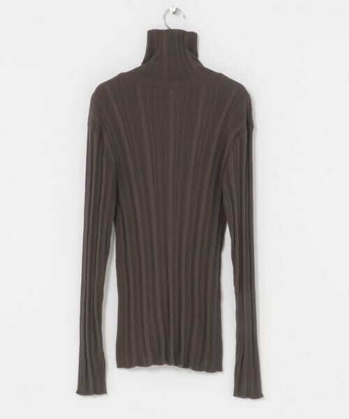 KBF / ケービーエフ ニット・セーター | ボタンアップランダムRIBニット | 詳細9