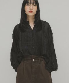 KBF / ケービーエフ シャツ・ブラウス | プチフリルブラウス