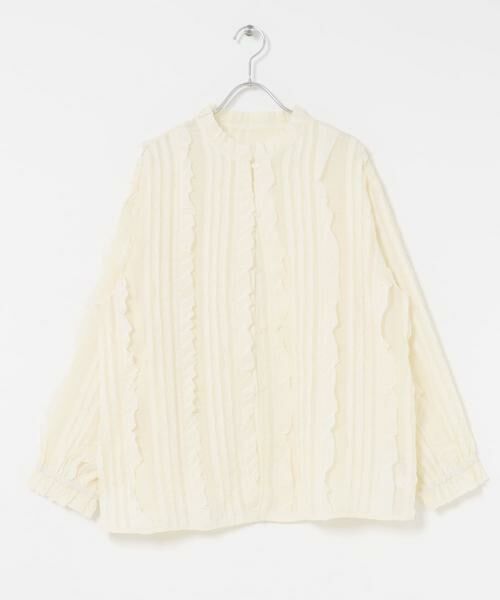 KBF / ケービーエフ シャツ・ブラウス | プチフリルブラウス | 詳細8