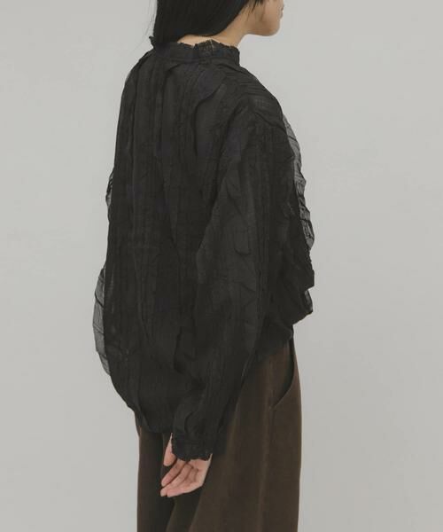 KBF / ケービーエフ シャツ・ブラウス | プチフリルブラウス | 詳細15