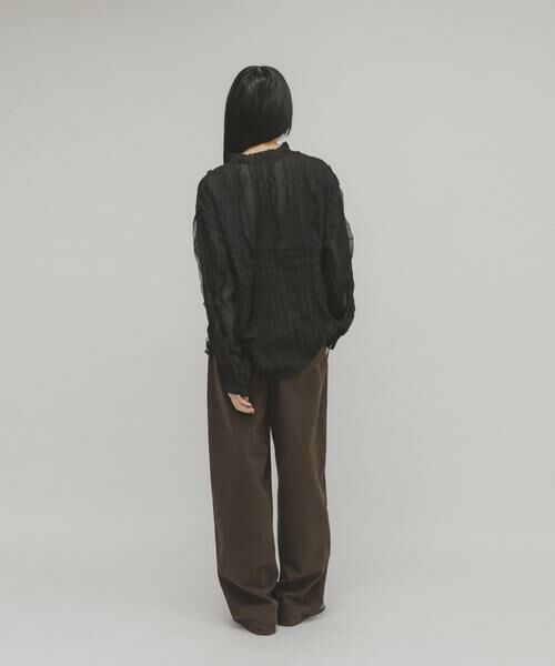 KBF / ケービーエフ シャツ・ブラウス | プチフリルブラウス | 詳細18