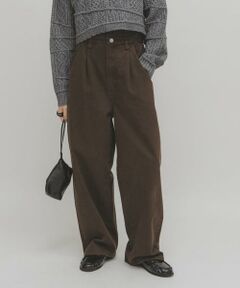 KBF / ケービーエフ その他パンツ | フリルウエストツイルパンツ