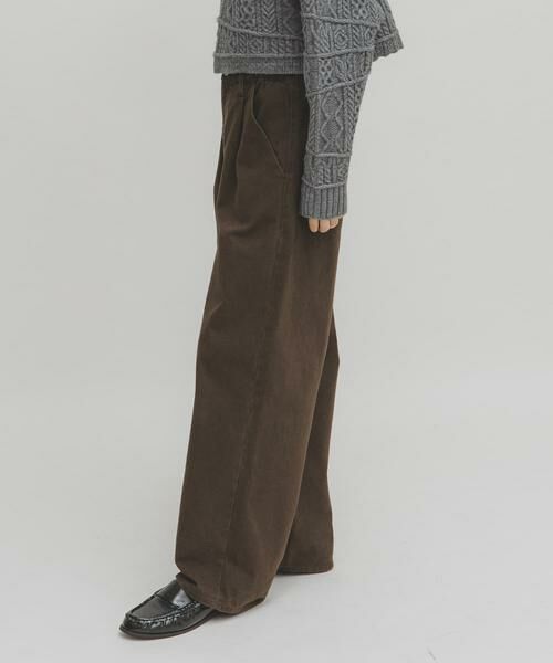 KBF / ケービーエフ その他パンツ | フリルウエストツイルパンツ | 詳細2