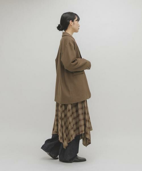 KBF / ケービーエフ スカート | ノットデザインチェックスカート | 詳細5