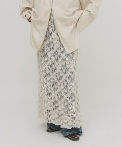 KBF / ケービーエフ スカート | クロシェニットスカート