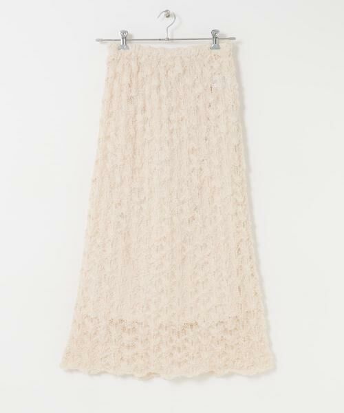 KBF / ケービーエフ スカート | クロシェニットスカート | 詳細8