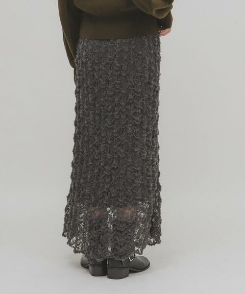 KBF / ケービーエフ スカート | クロシェニットスカート | 詳細14