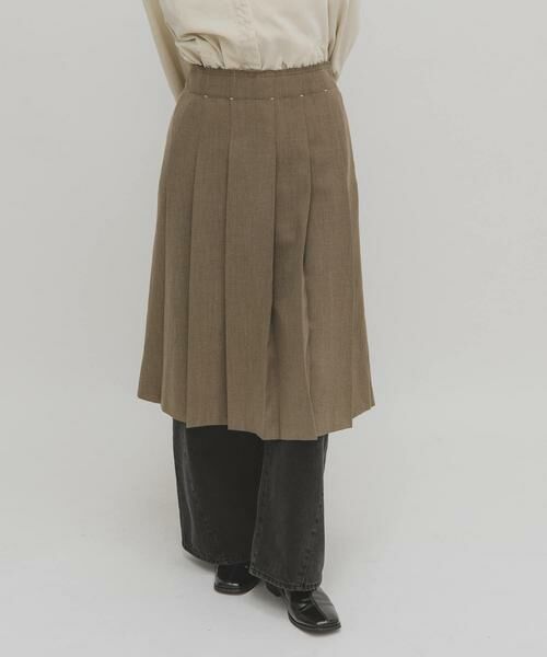 KBF / ケービーエフ スカート | プリーツミディスカート | 詳細1
