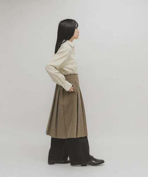 KBF / ケービーエフ スカート | プリーツミディスカート | 詳細4