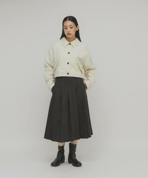 KBF / ケービーエフ スカート | プリーツミディスカート | 詳細17