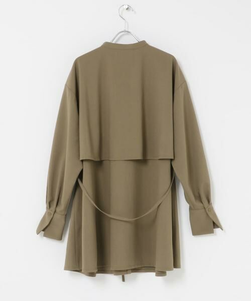 KBF / ケービーエフ ワンピース | レイヤードミニシャツワンピース | 詳細10