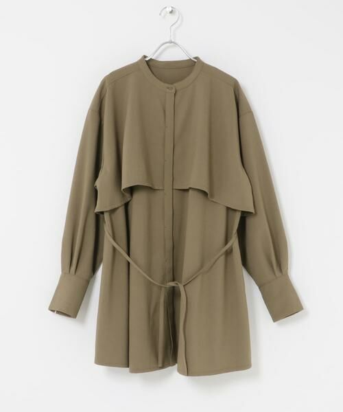 KBF / ケービーエフ ワンピース | レイヤードミニシャツワンピース | 詳細7