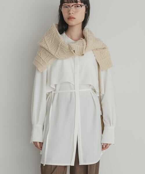 KBF / ケービーエフ ワンピース | レイヤードミニシャツワンピース | 詳細18