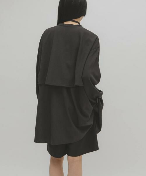 KBF / ケービーエフ ワンピース | レイヤードミニシャツワンピース | 詳細26