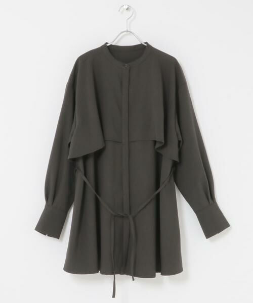KBF / ケービーエフ ワンピース | レイヤードミニシャツワンピース | 詳細28