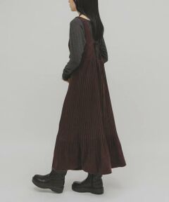 KBF / ケービーエフ ワンピース | ピーチスキンプリーツワンピース