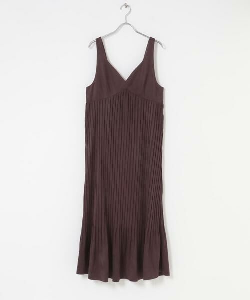 KBF / ケービーエフ ワンピース | ピーチスキンプリーツワンピース | 詳細7